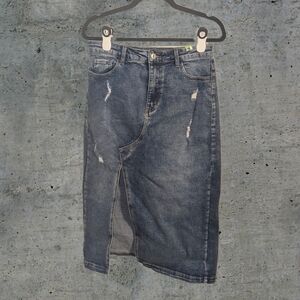 Vibrant Miu Denim Skirt BNWT